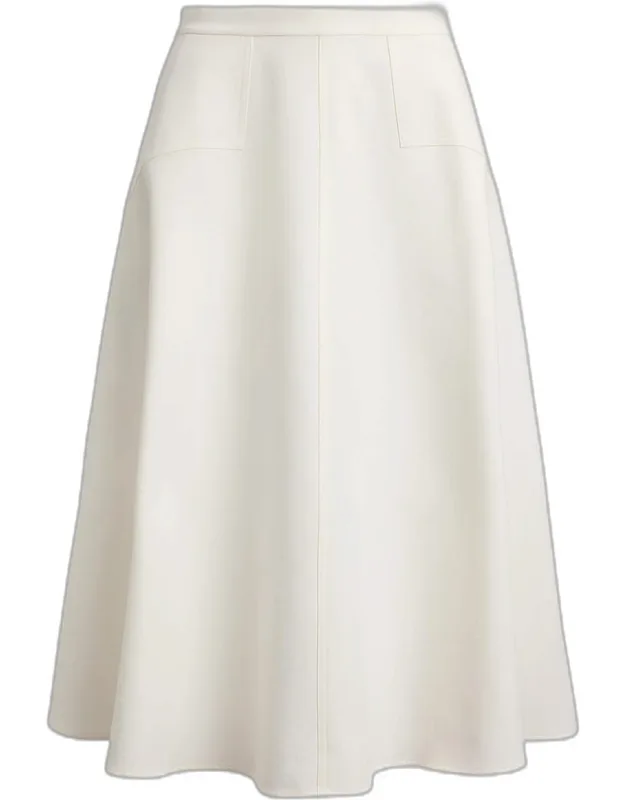 A-line Midi Skirt