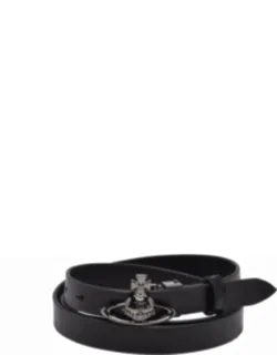 Leather Orb Belt