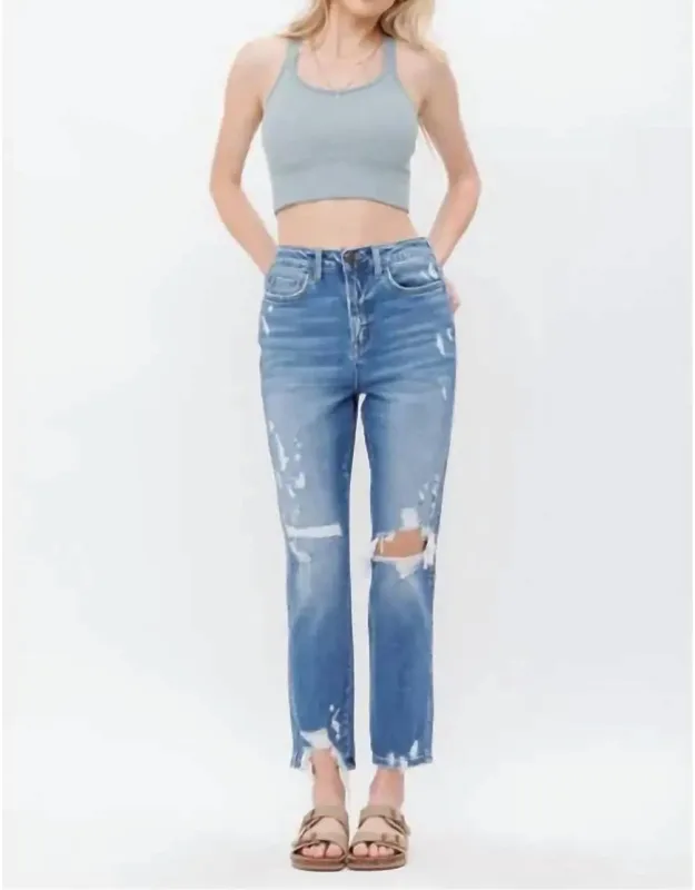 Super High Tapered Jeans