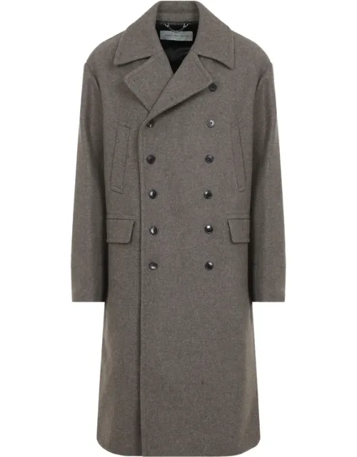 Double-breasted Wool Coat