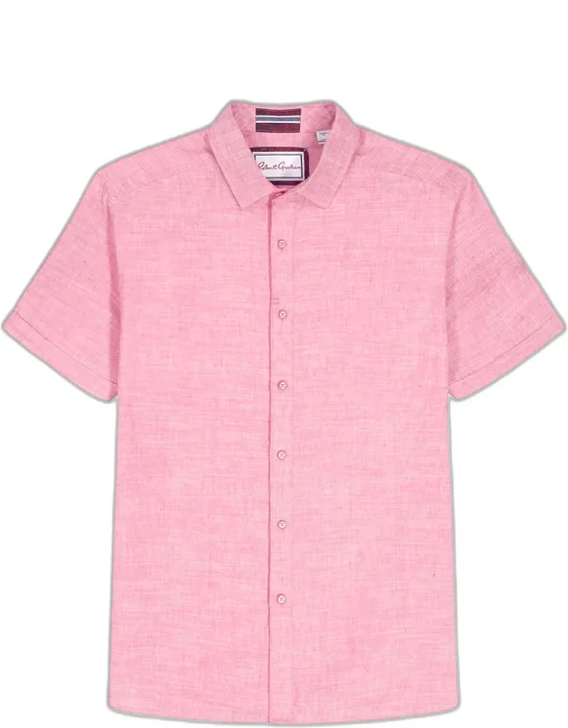 Sutton Solid Linen-cotton Shirt
