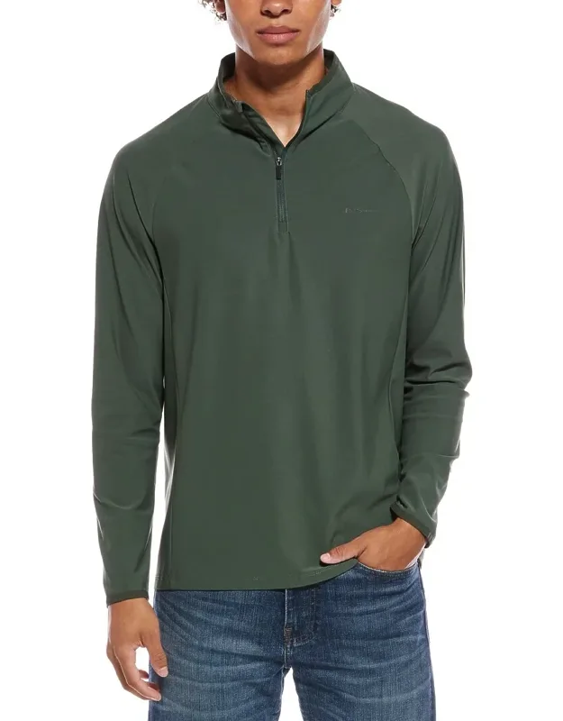 Pique 1/4-zip Pullover
