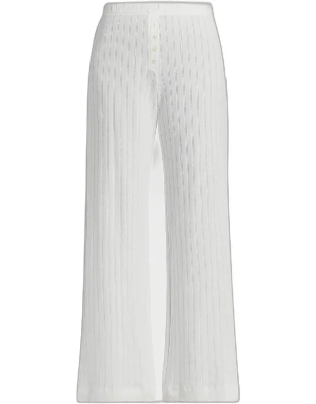 Boxer Rib-knit Pants