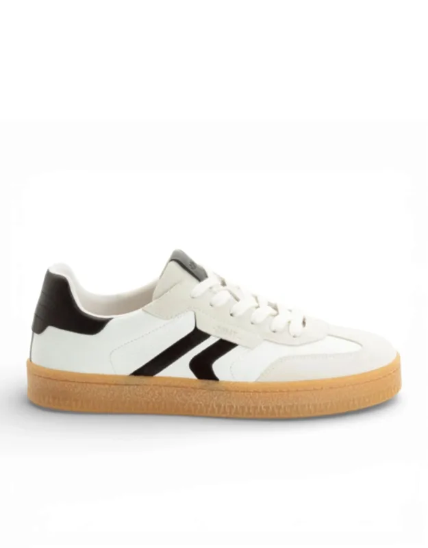 Leather Stripe Sneakers