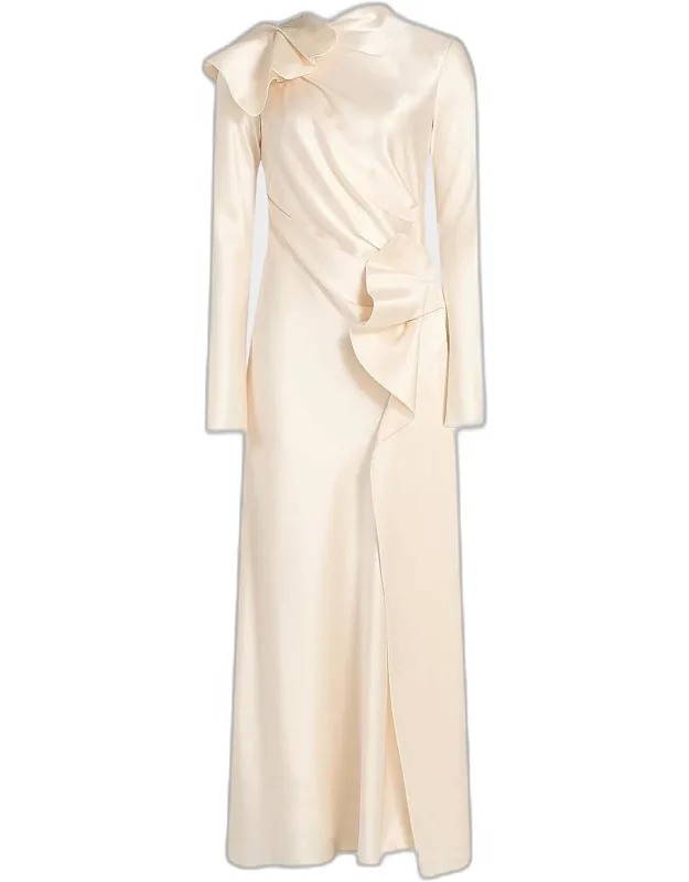 Ruffled Maxi Dress
