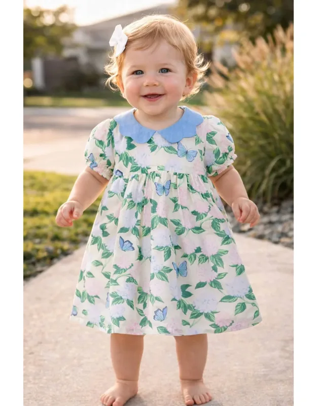 Woven Collar Dress