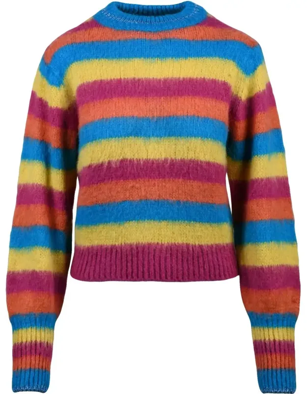 Striped Crew Neck Sweater