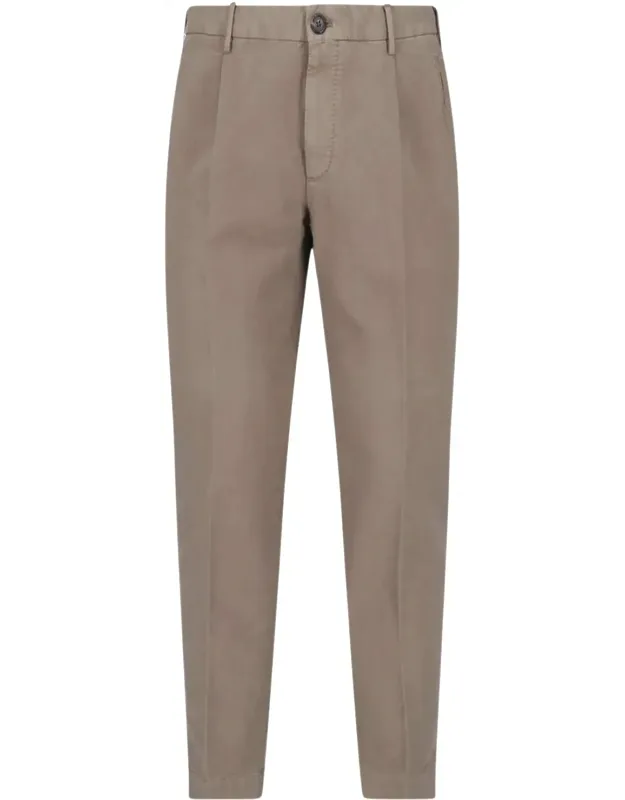 Tailored Straight Leg Trousers