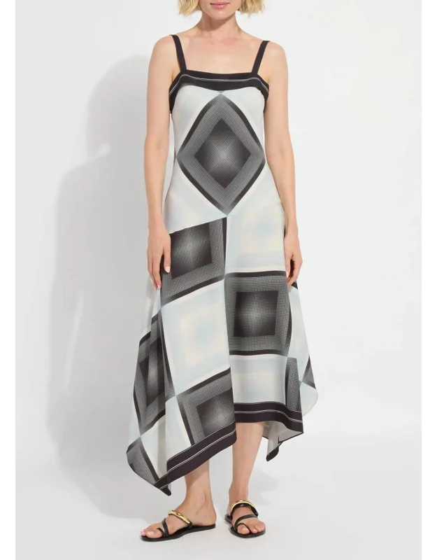 Sarai Handkerchief Asymmetric Dress
