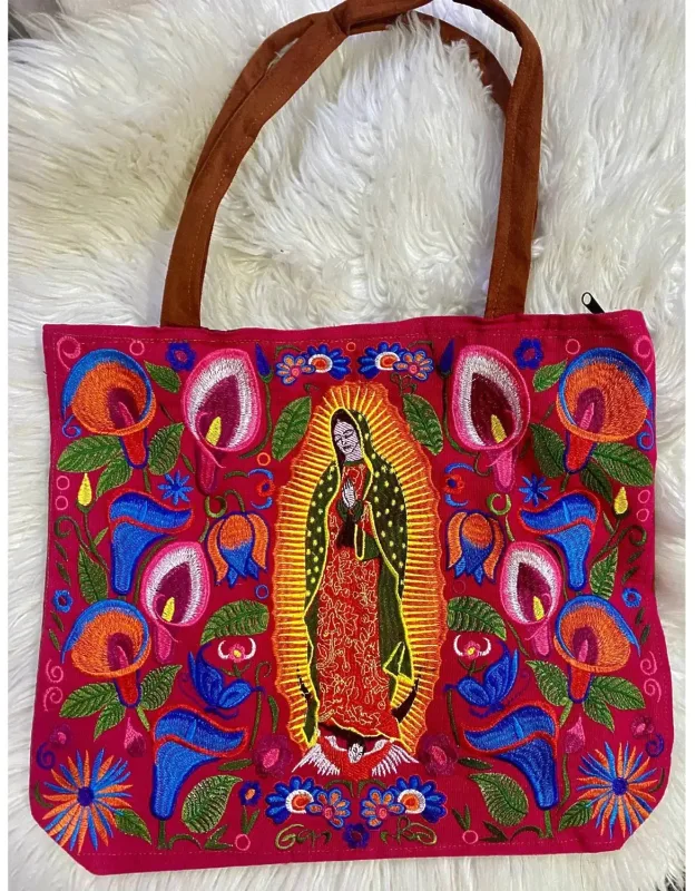 Embroidered Tote Bag