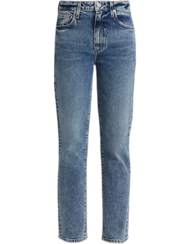 Stretch Slim-fit Ankle Jeans