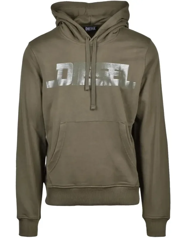 Cotton Kangaroo-pocket Hoodie