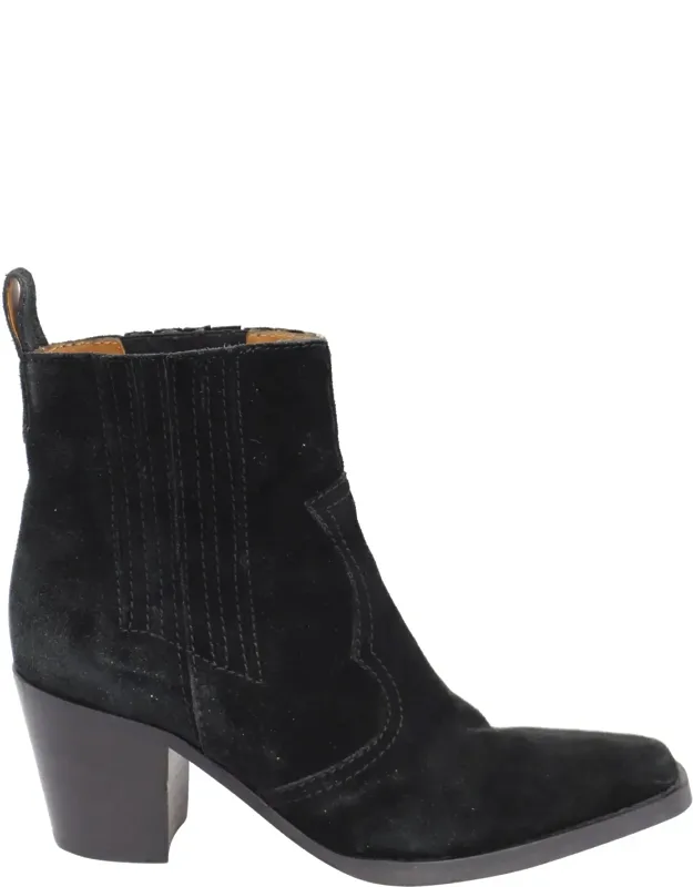 Western Style Ankle Boots