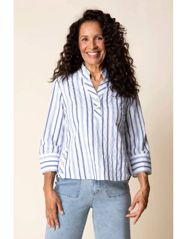Hampton Stripe Button Down Shirt