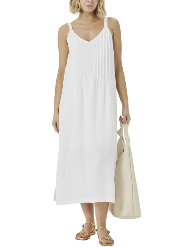 Linen Midi Dress