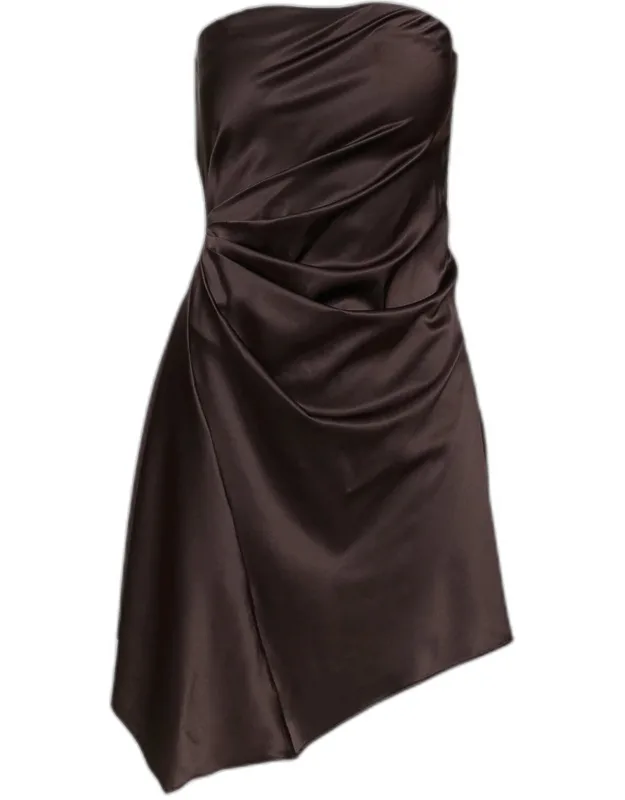 Adriana Silk Mini Dress