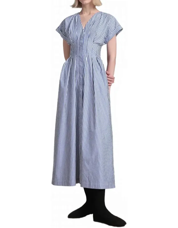 Tsige Stripe Midi Dress