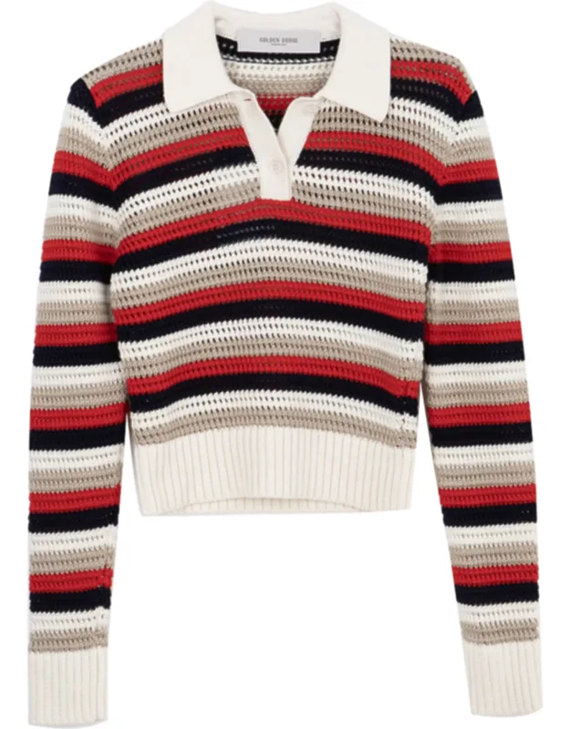 Cotton Knit Polo Shirt