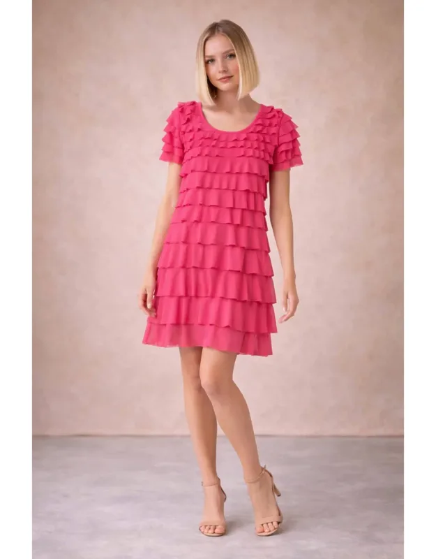 Graduated Cha Cha Mini Dress