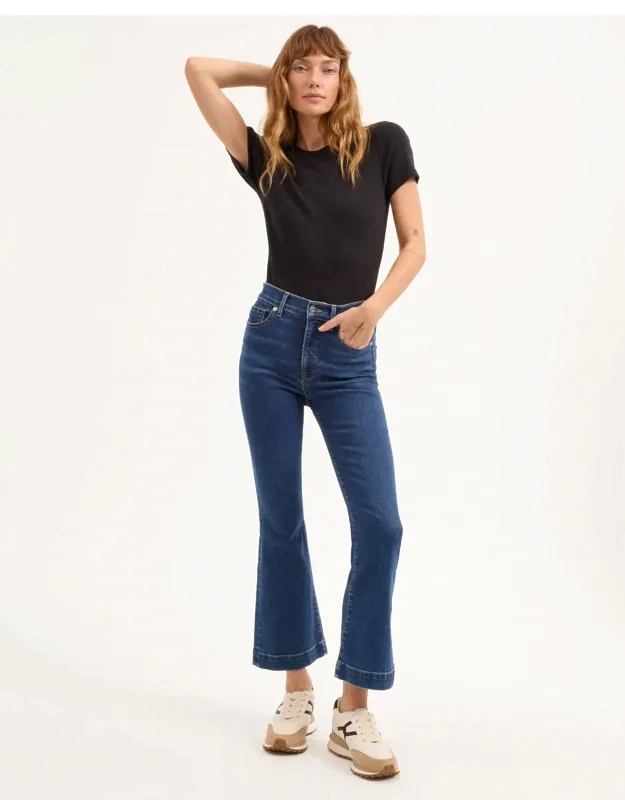 Carson Ankle Flare Jeans