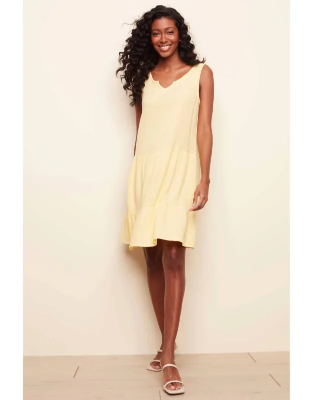 Gauze Tiered Dress