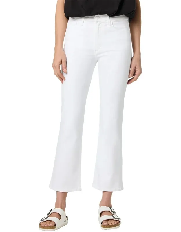 High Rise Crop Bootcut Jeans