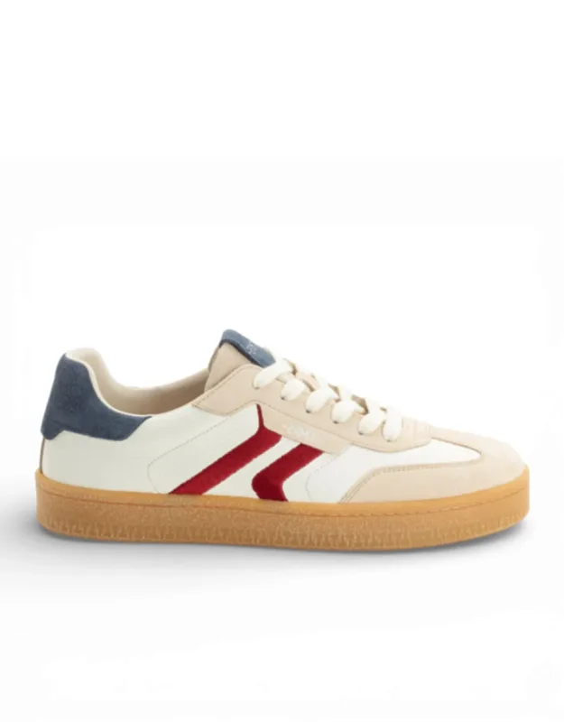 Leather Stripe Sneakers