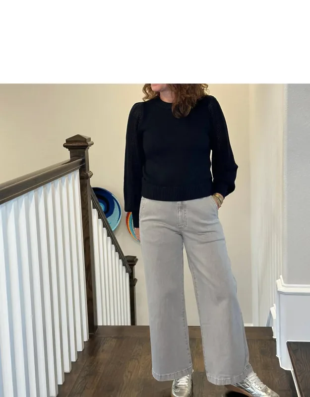 High Rise Wide Leg Jeans