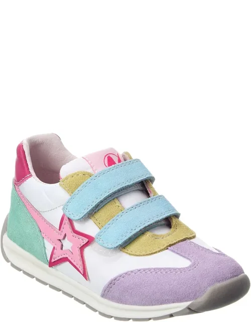 Crumi Nylon & Suede Sneakers