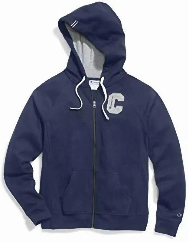 Heritage Logo Full Zip Athletic Jacket