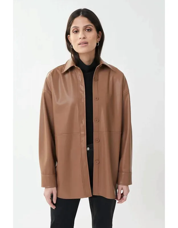 Leatherette Shirt