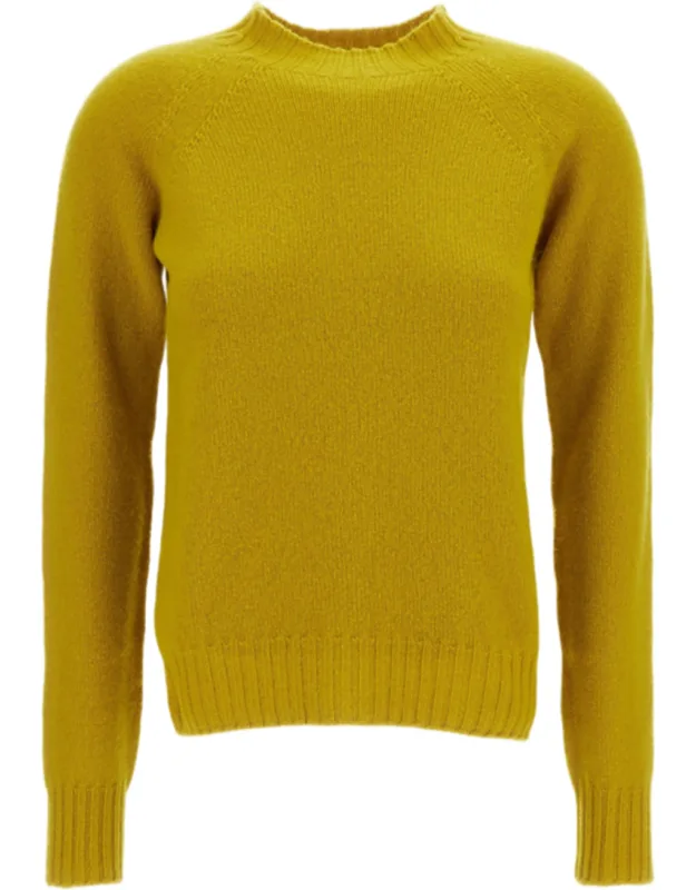Funnel Neck Wool Sweater
