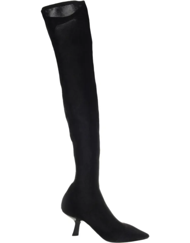 Over-the-knee Stretch Boots