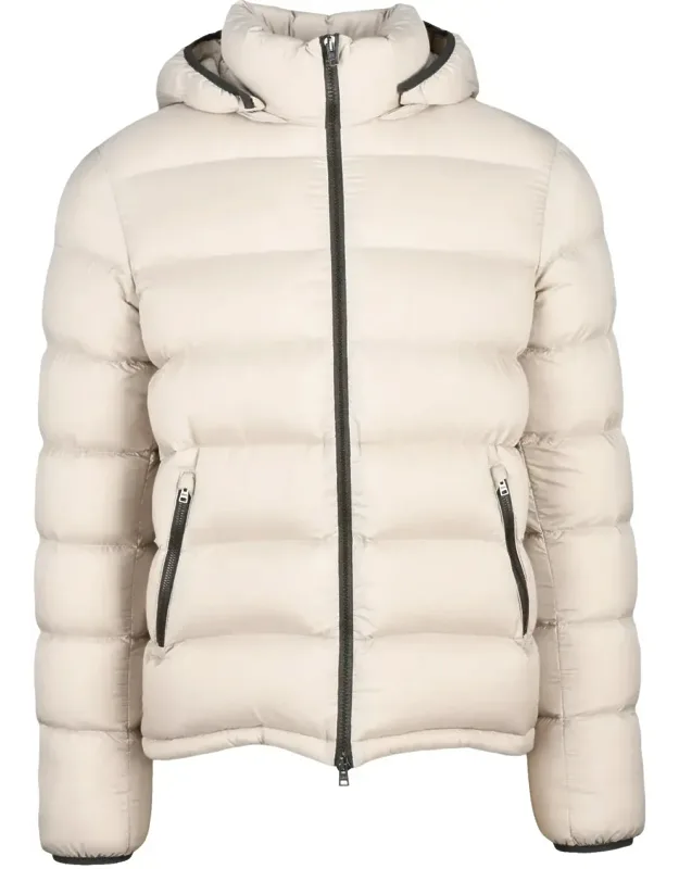Matte Finish Quilted Down Jacket
