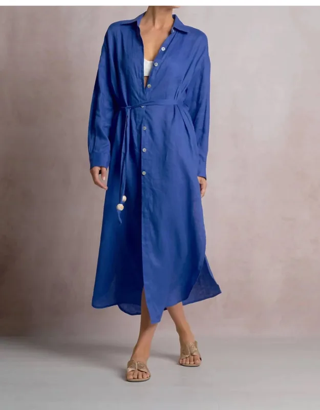 Maxi Shirt Dress