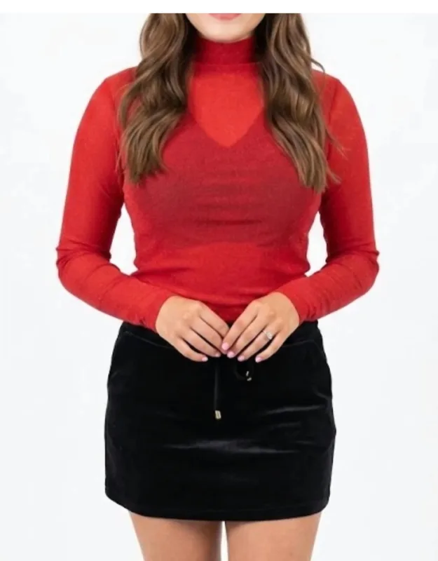Keigan Mesh Top
