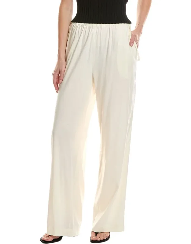 Linen-blend Pants
