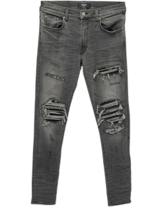 Distressed Denim Skinny Jeans