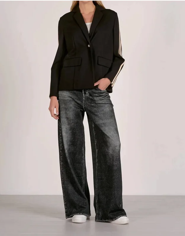 Track Stripe Blazer