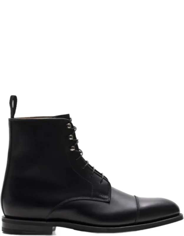 Leather Lace-up Boots