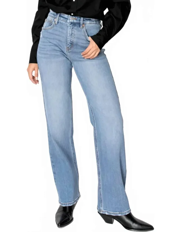 Tummy Control High Rise Straight Jeans