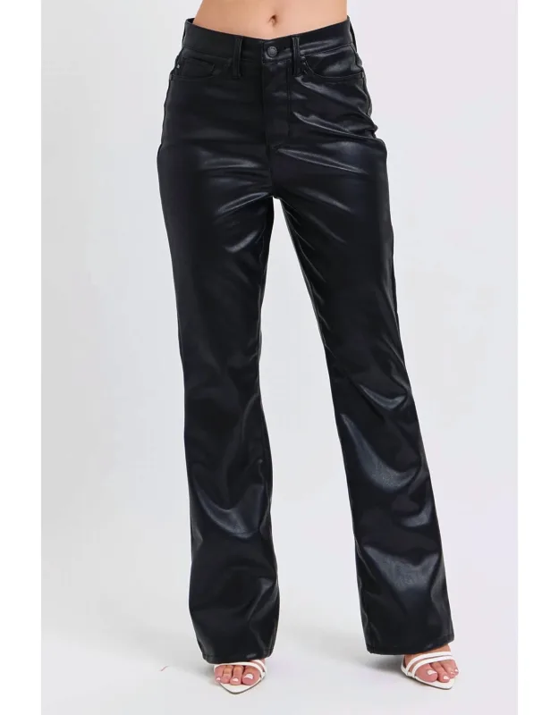 Faux Leather Pants