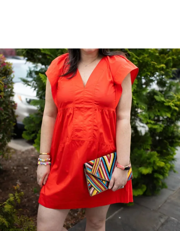 Sleeveless Tiered Mini Dress