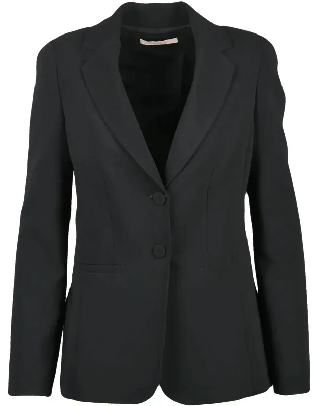 Polyester-blend Tailored Blazer