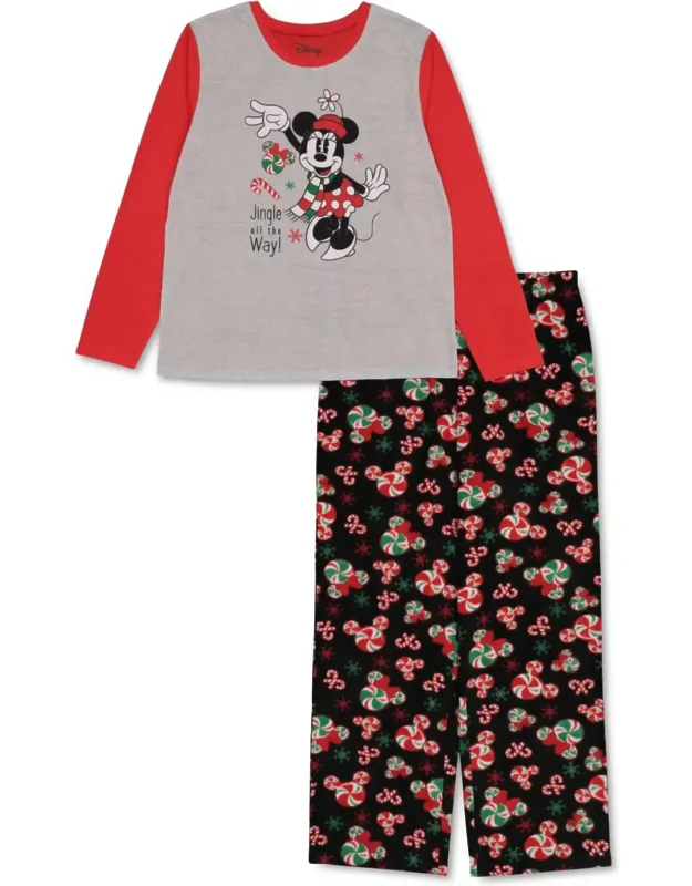 Matching Minnie Mouse Family Pajama Set