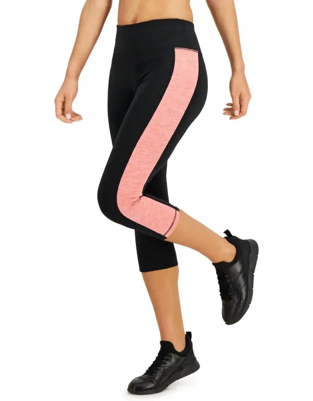 Colorblocked Cropped Leggings
