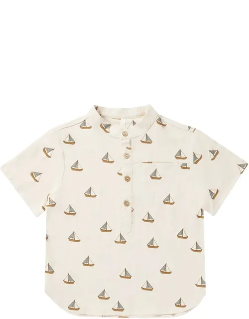 Collective Mason Linen-blend Shirt