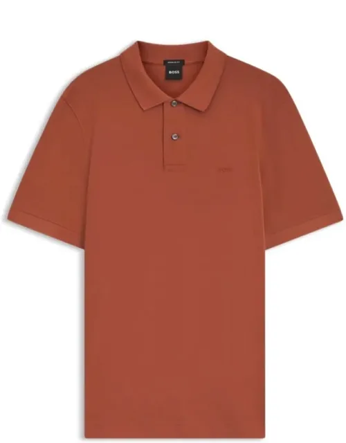 Polo Shirt In Cotton Piqué With Embroidered Logo