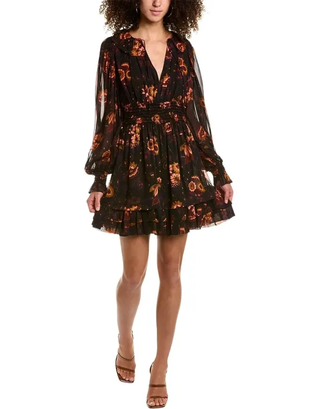 Silk Mini Dress