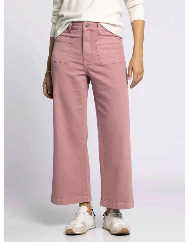 Kick Flare Cropped Pants